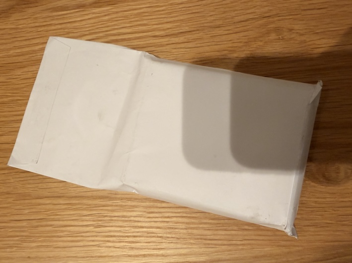 名刺が入っていた封筒